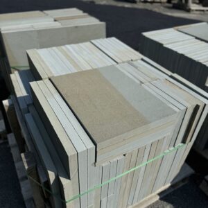 Each pallet covers approximately 200 square feet