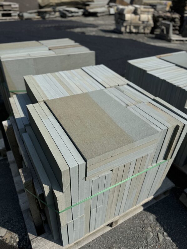 Each pallet covers approximately 200 square feet