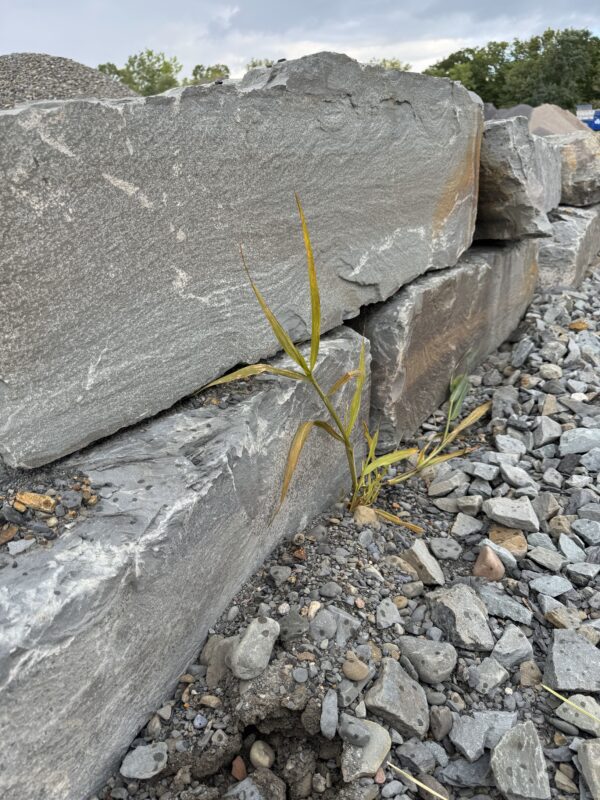 boulders stackable wall stone stone garden wall